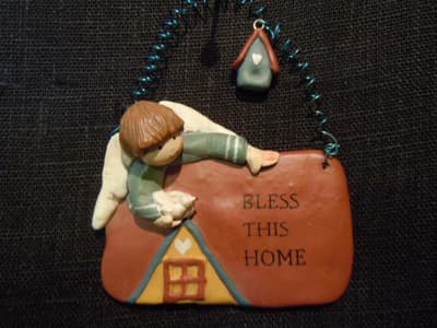Gnomys diaries Budskapstavla Bless this home (MH0521)
