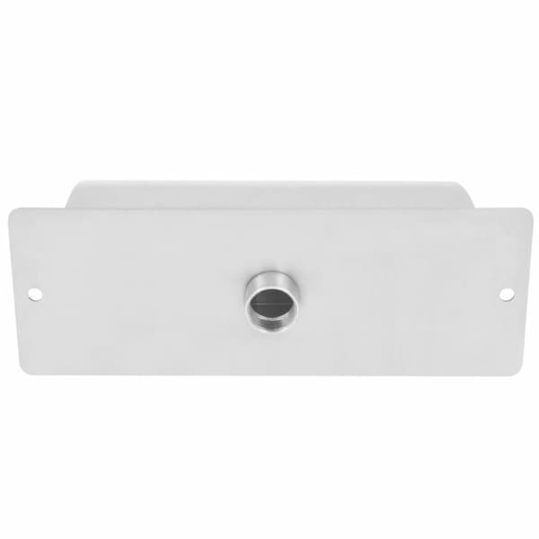 vidaXL fontæne til svømmebassin rustfrit stål 30x9x26 cm sølv