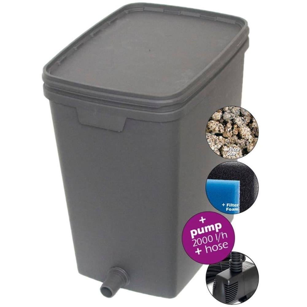 Velda Damfilter 35 L med pumpe 2000 L 146039