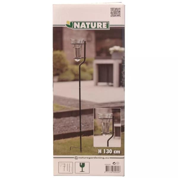 Nature Regnmätare med stativ glas 130 cm 6080089