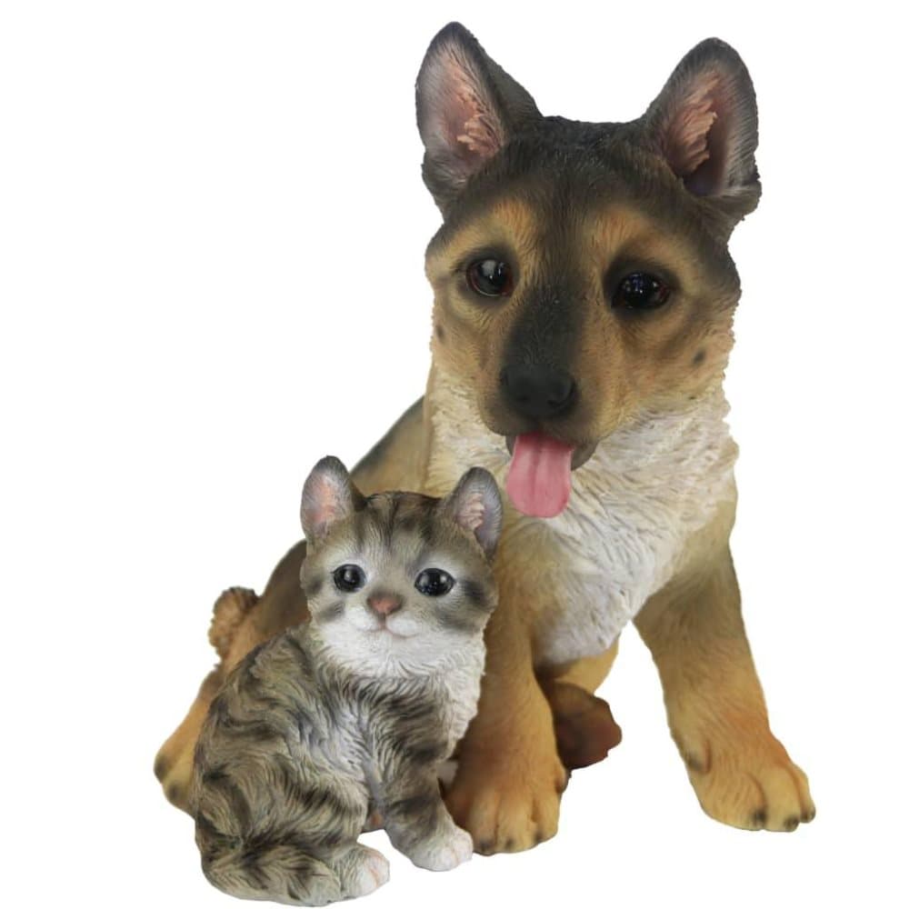 Esschert Design Hund og katt sittende 15,4x15,4x18,5cm