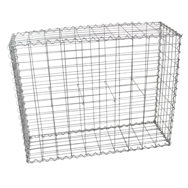 4 stk Gabioner | Gabionkorgar 95 cm (H) x 100 cm (B) x 30 cm (D) Gabion