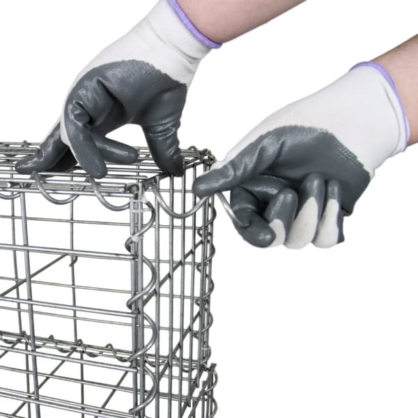 3 st  Gabioner | Gabionkorgar 30 cm (H) x 100 cm (B) x 30 cm (D) Gabion