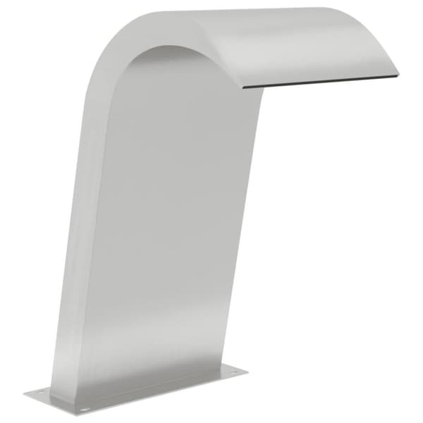 vidaXL Bassengfontene 50x30x60 cm rustfritt stål 304