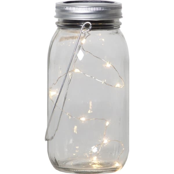Solcellslykta jamjar