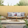 Miniatyrbillede 9 af 9: Privacy screen mat 140x300 cm privacy fence windbreak balcony screen PVC bamboo UV-resistant