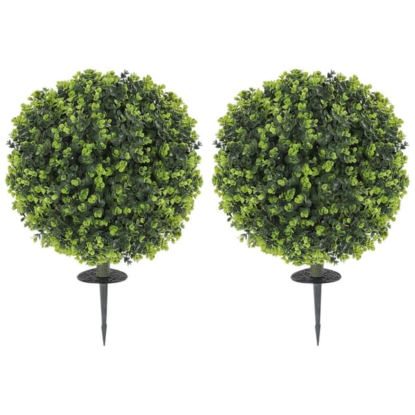 Kunstig Plante, 2er-Set, 40x56 cm, Grøn