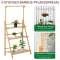 Miniatyrbillede 6 af 9: Plantestativ, 70x40x143 cm, Natur