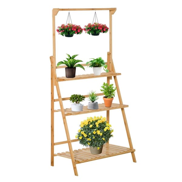 Plantestativ, 70x40x143 cm, Natur