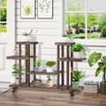 Miniatyrbillede 2 af 9: Plante Stand, 123.5x33x80 cm, Forkullet