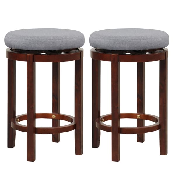Höj- och sänkbar pallset, 16,5x16,5x26 tum, grå och brun