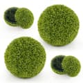 Miniatyrbild 4 av 8: Konstgjord växt, 2-delar 50cm Buxbom Topiary Boll-M, 30x39 cm, Grön