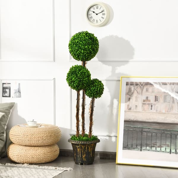 Kunstig plante, 30x30x120 cm, Grøn