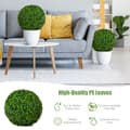 Miniatyrbild 3 av 8: Konstgjord Topiary Boll, 19x19x19 tum, Grön