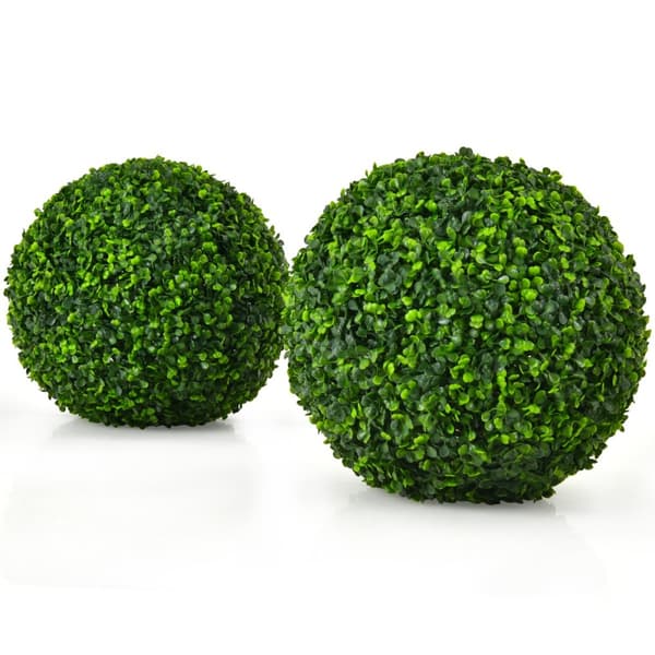 Konstgjord Topiary Boll, 19x19x19 tum, Grön