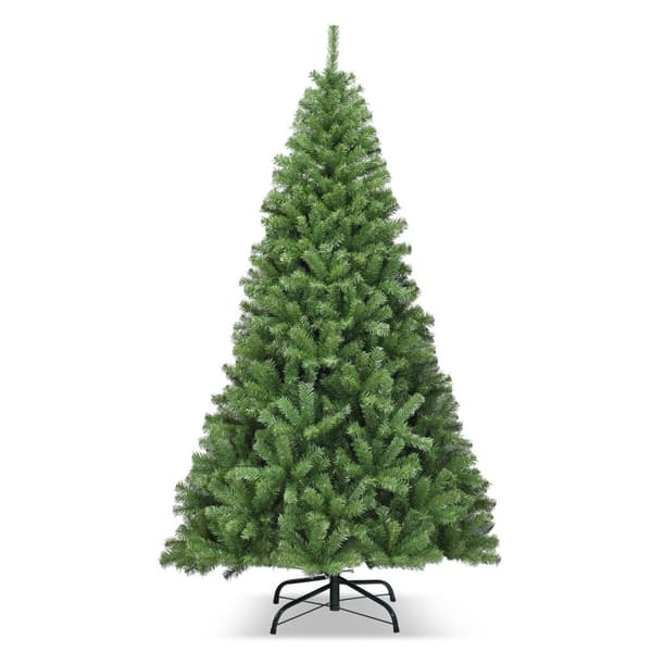 Kunstig juletræ, 4,3'x7,5', Grøn