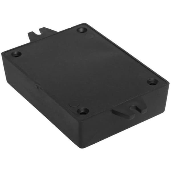 TRU COMPONENTS TC-7910916 Flänsklocka 90 x 65 x 22 ABS svart 1 st.