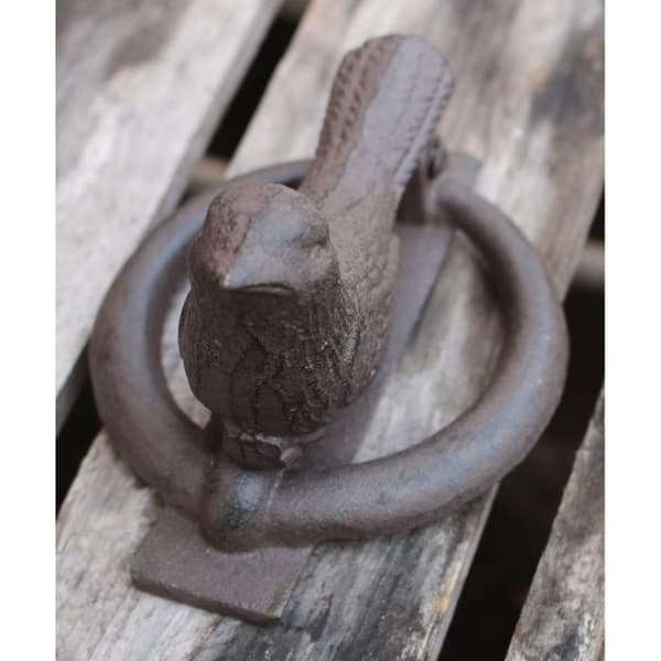 Dörrkläpp - Esschert Design - Gjuten - Fågelmotiv - 11,4 cm