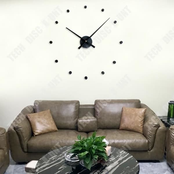 TD® Nordic modern minimalistisk DIY digital klocka kreativ lång klocka nål timme väggklocka tillbehör