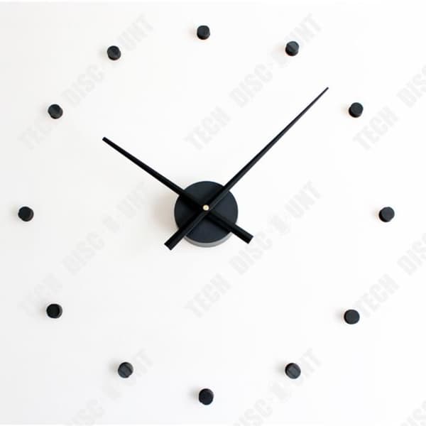 TD® Nordic modern minimalistisk DIY digital klocka kreativ lång klocka nål timme väggklocka tillbehör