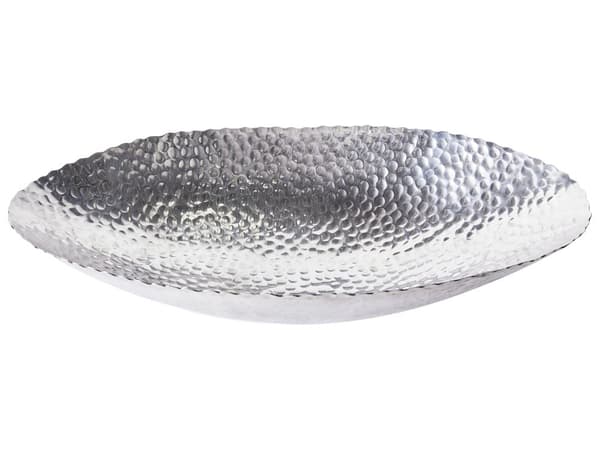 Dekorativt fat silver IBRASH