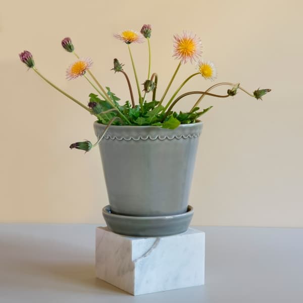Helena Kruka Pärlgrå, Ø 18 cm - Bergs Potter