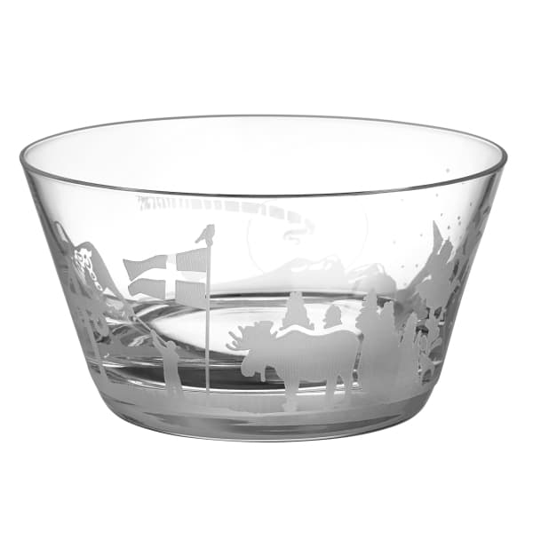 Symbols in Sweden Skål, Ø 13cm - Orrefors