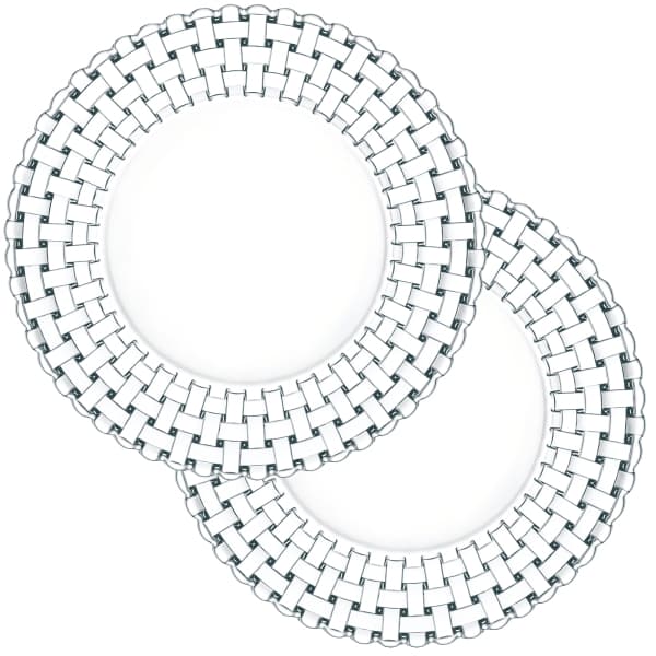 Bossa Nova Serving Plate 32cm, 2-pack - Nachtmann