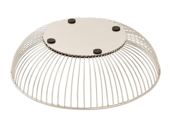 Brödkorg 12 st Metal Ø 28 x 7 cm Set 2 x 6 ve fruktskål svart
