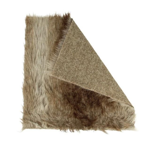 Kupong tyg Falsk Pälsgrey 29x29cm