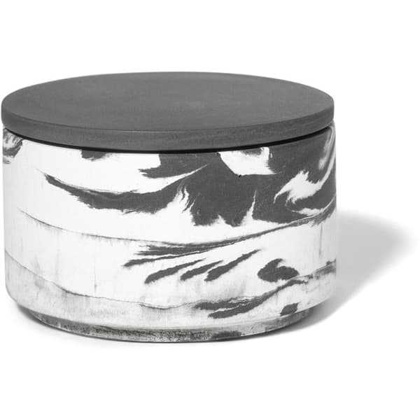 Unique Box small Light Marbled ø 8,2 cm - Craft Studio Stockholm