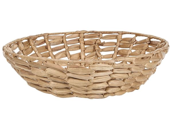 Koristekulho luonnonväri 2 kpl vesihyasintti pyöreä käsintehty punottu boho
