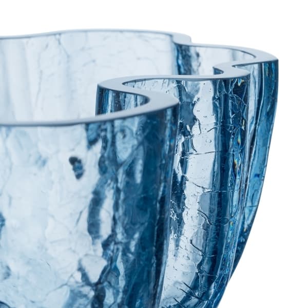 Crackle Bowl Circular Glass, Ø 25cm - Kosta Boda