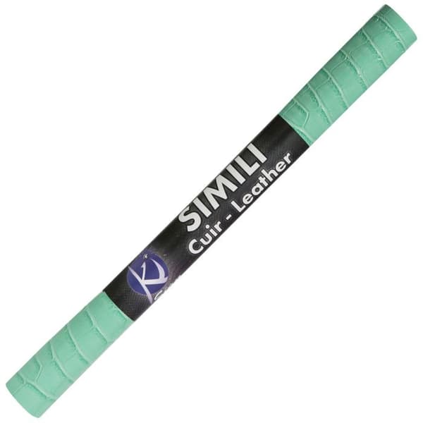 Kupong Simili Läder 66x45 cm Croco Turkos