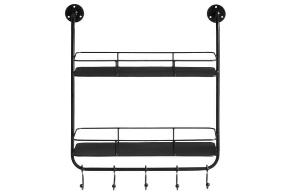 4Living Metalhylde i to niveauer, med kroge