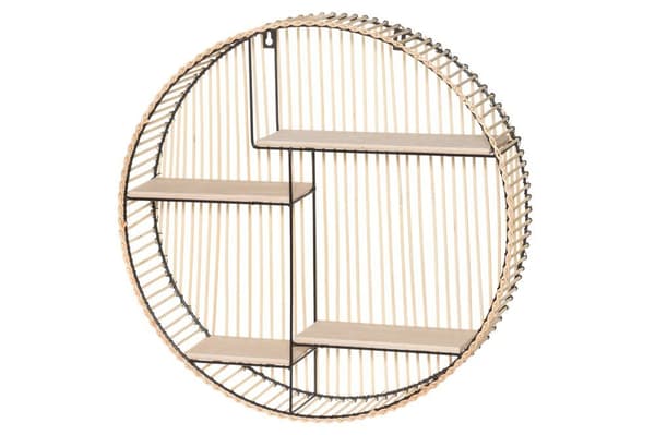 4Living Hylde, rattan, rund 50 cm