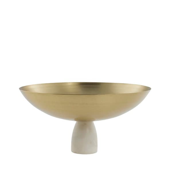 FURNLUX SKÅL ELLIVIA GULD 31CM