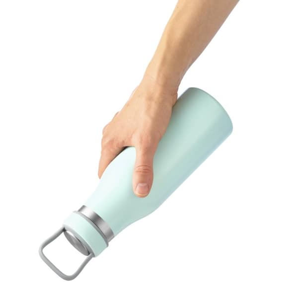Xavax Drinking Bottle, 500 ml, Twist Closure, Leak-proof, Carbonated Drinks-safe, blue
