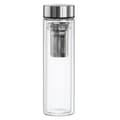 Miniatyrbild 2 av 11: Xavax To Go Glass Bottle, 450ml, with Protective Sleeve, Insert, for Carbonated & Hot/Cold