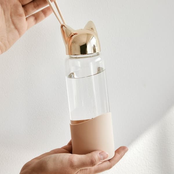 Flaske | FOXY | med guldører | 0,35 l | SS22 969854