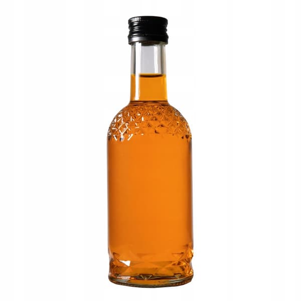 Globus glasflaske 250ml til alkohol + CAPS