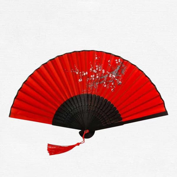 Fan Silk with Tassel - Various Colors