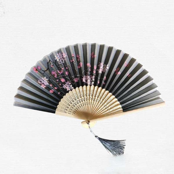 Fan Silk with Tassel - Various Colors