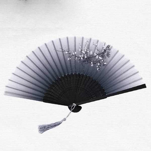 Fan Silk with Tassel - Various Colors