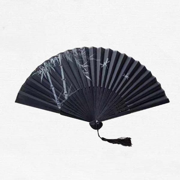 Fan Silk with Tassel - Various Colors