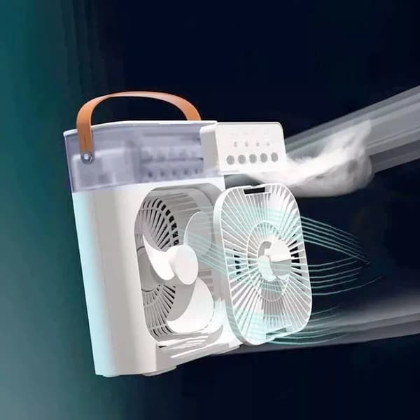 Desk Misting Spray Fan Cooling Mister USB Humidifier Portable Air Conditioners