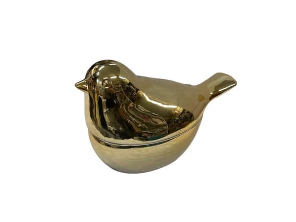 Fågelskål Guld Pluto Produkter
