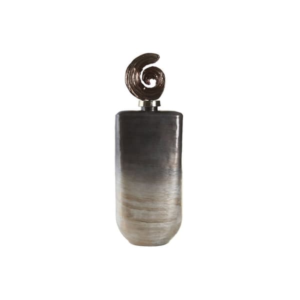 Vas DKD Home Decor Multicolour Aluminium Glas 19 x 12 x 55 cm