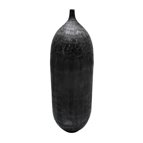 Vase Sort 33 x 33 x 120 cm Aluminium