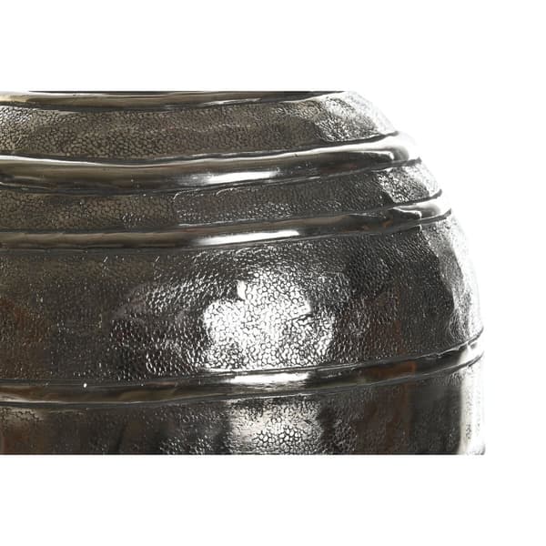 Vas DKD Home Decor 20 x 20 x 28,5 cm Silvrig Gyllene Aluminium Modern (2 antal)